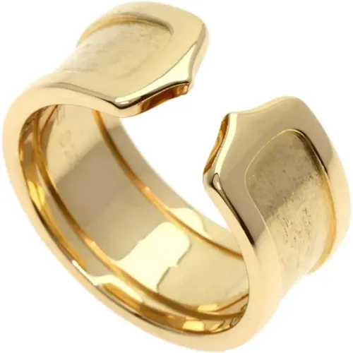 Pre-owned Jewellery, male, , Size: ONE SIZE Pre-owned Gold rings - Cartier Vintage - Modalova