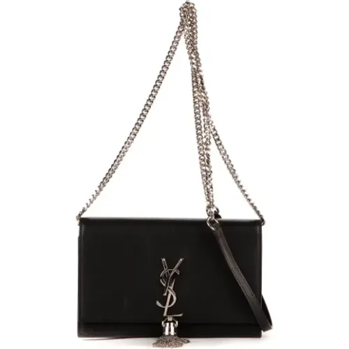 Pre-owned Cross Body Bags, female, , Size: ONE SIZE Pre-owned Leather shoulder-bags - Yves Saint Laurent Vintage - Modalova