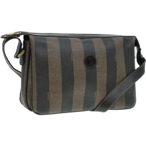 Pre-owned Cross Body Bags, female, , Size: ONE SIZE Pre-owned Canvas fendi-bags - Fendi Vintage - Modalova