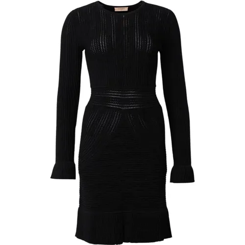 Short Dresses, female, , Size: M Long Sleeve Dress - Twinset - Modalova