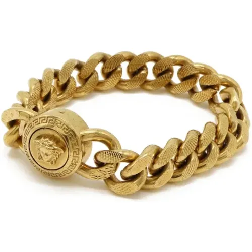 Pre-owned Jewellery, female, , Size: ONE SIZE Pre-owned Metal bracelets - Versace Pre-owned - Modalova