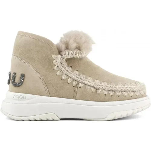 Beige Eskimo Jogger Stiefel Mou - Mou - Modalova