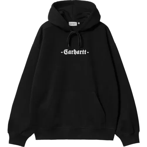 Hoodies, male, , Size: M Hooded Greatest Hits Cotton Polyester - Carhartt WIP - Modalova