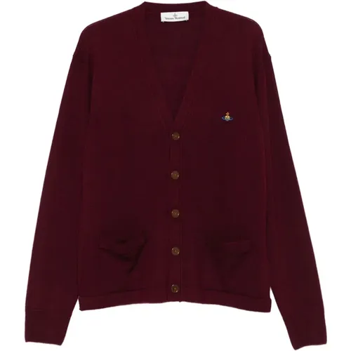 Cardigans, male, , Size: M Stylish Sweater for Fashion Lovers - Vivienne Westwood - Modalova