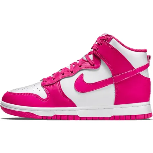 Rosa Prime High Top Sneakers , Damen, Größe: 35 1/2 EU - Nike - Modalova