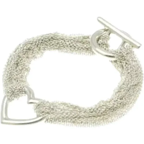 Pre-owned Jewellery, female, , Size: ONE SIZE Pre-owned Silver bracelets - Tiffany & Co. Pre-owned - Modalova