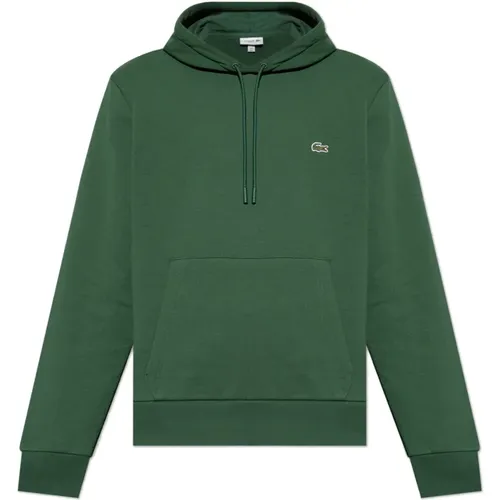 Hoodies, male, , Size: S Sweatshirt with logo - Lacoste - Modalova