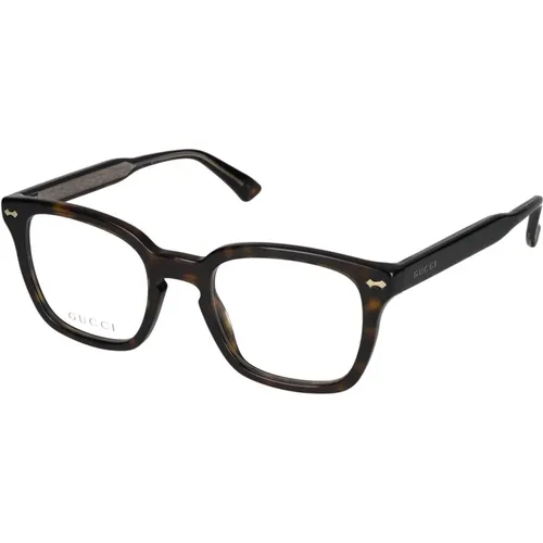 Stylische Brille Gg0184O Modell,Korrekturbrille Gg0184O 001 schwarz schwarz transparent - Gucci - Modalova