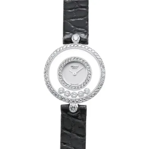 Pre-owned Watches, female, , Size: ONE SIZE Pre-owned Gold watches - Chopard Pre-owned - Modalova