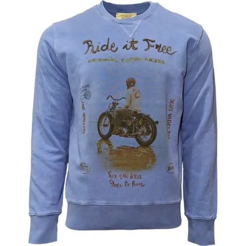 Vintage Crew Neck Sweatshirt , male, Sizes: L - BOB - Modalova