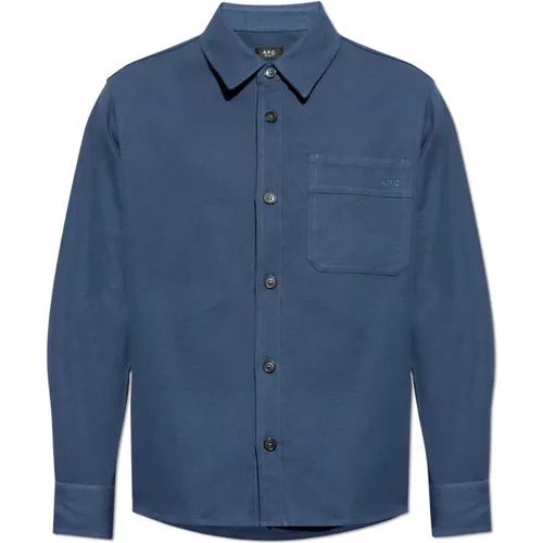 Casual Shirts, male, , Size: L Basile Shirt - A.p.c. - Modalova