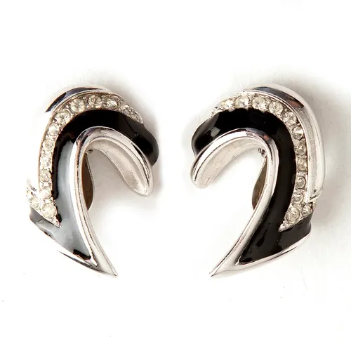 Pre-owned Jewellery, female, , Size: ONE SIZE Curl ear clips - Givenchy Pre-owned - Modalova