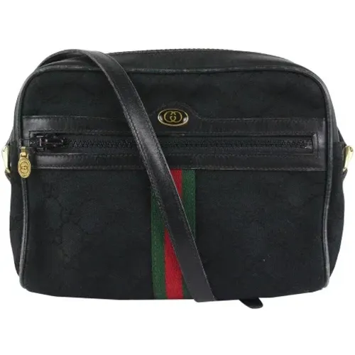 Pre-owned Cross Body Bags, female, , Size: ONE SIZE Pre-owned Shoulder Bag, Made in Italy, Length: 8.5 - Gucci Vintage - Modalova