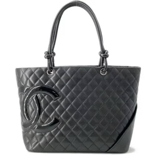 Pre-owned Tote Bags, female, , Size: ONE SIZE Pre-owned Leather shoulder-bags - Chanel Vintage - Modalova