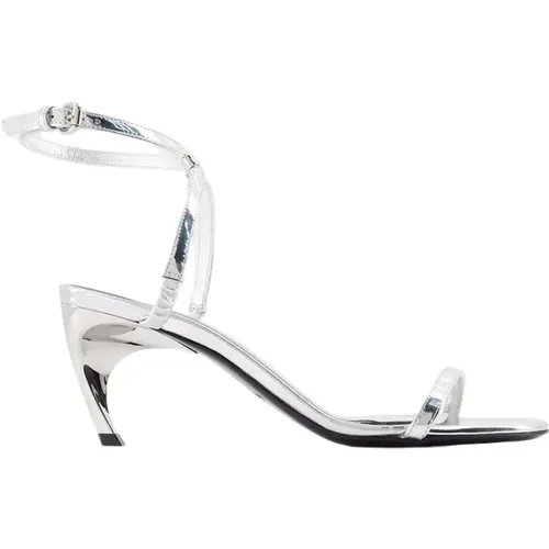 Seal Heeled Sandals , female, Sizes: 3 UK, 6 UK, 5 1/2 UK, 2 UK - alexander mcqueen - Modalova