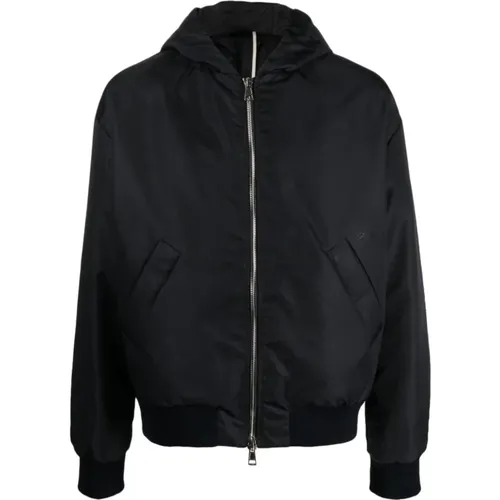 Zip-throughs, male, , Size: 2XL Bomber Eagle Zip-Through Sweatshirt Jackets - Low Brand - Modalova