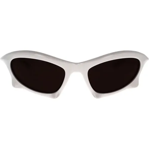 Bio-injizierte Wraparound Sonnenbrille Bb0229S 004 , Herren, Größe: 59 MM - Balenciaga - Modalova