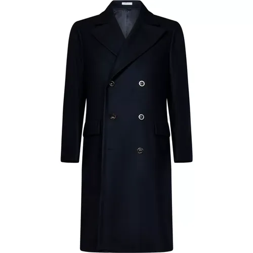 Wool Blend Double-Breasted Coat , male, Sizes: 3XL, L, XL - Boglioli - Modalova