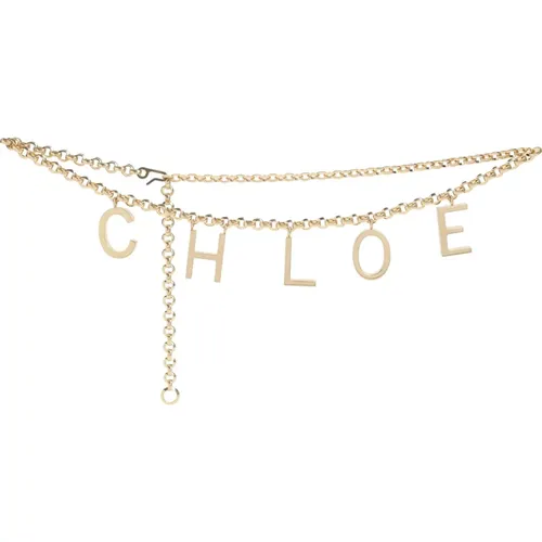 Belts, female, , Size: ONE SIZE Stylish Chain Belt for Women - Chloé - Modalova
