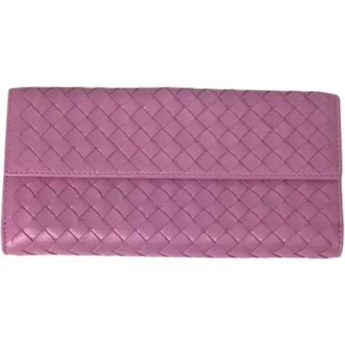 Pre-owned Wallets, female, , Size: ONE SIZE Pre-owned Leather wallets - Bottega Veneta Vintage - Modalova