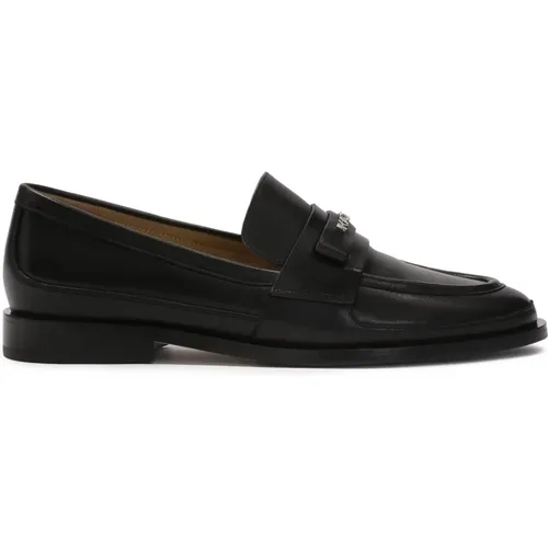 Schwarze Loafers-Stil Halbschuhe , Damen, Größe: 37 EU - Kazar Studio - Modalova