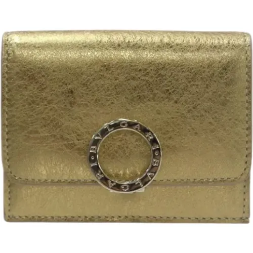 Pre-owned Wallets, female, , Size: ONE SIZE Pre-owned Fabric wallets - Bvlgari Vintage - Modalova