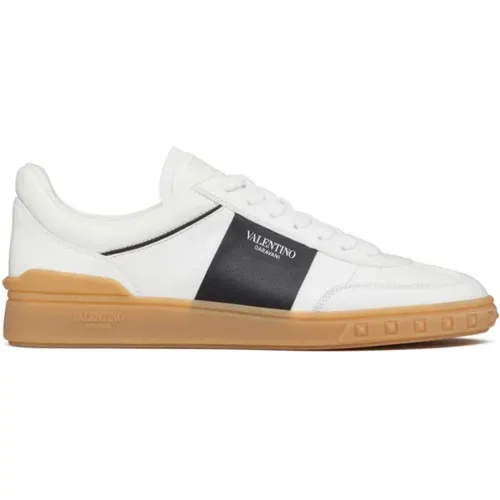 Weiße Sneakers Klassisches Modell , Herren, Größe: 44 EU - Valentino Garavani - Modalova