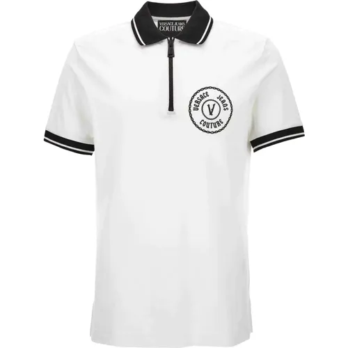 T-Shirts und Polos , Herren, Größe: XS - Versace Jeans Couture - Modalova