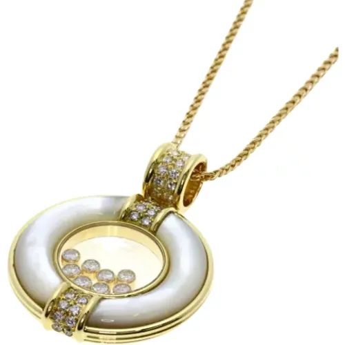 Pre-owned Jewellery, female, , Size: ONE SIZE Pre-owned Gold necklaces - Chopard Pre-owned - Modalova