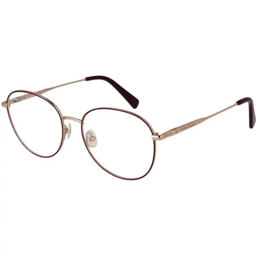 Glasses, female, , Size: ONE SIZE Red Women Optical Frames - Longchamp - Modalova