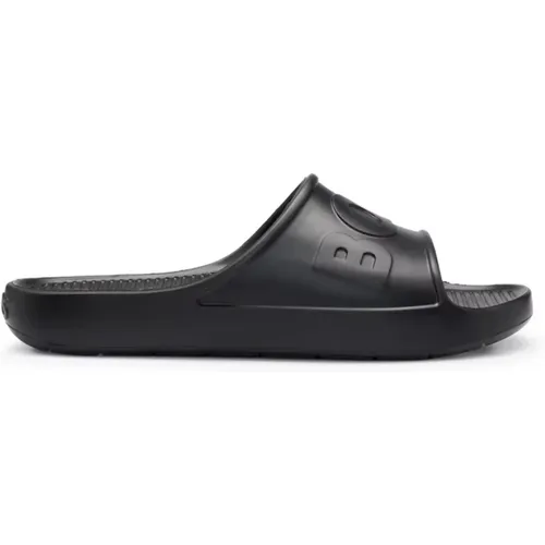 Sliders, male, , Size: 7 US Slip-On Slippers - Hugo Boss - Modalova