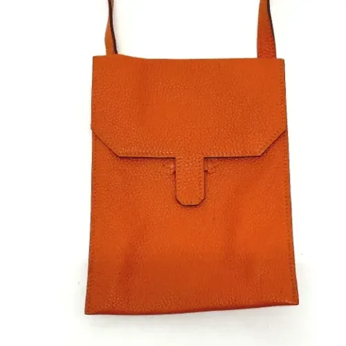 Pre-owned Canvas shoulder-bags , female, Sizes: ONE SIZE - Hermès Vintage - Modalova