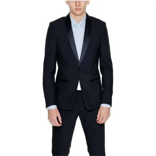 Blazers, male, , Size: L Suit Jacket Spring/Summer Collection - Antony Morato - Modalova