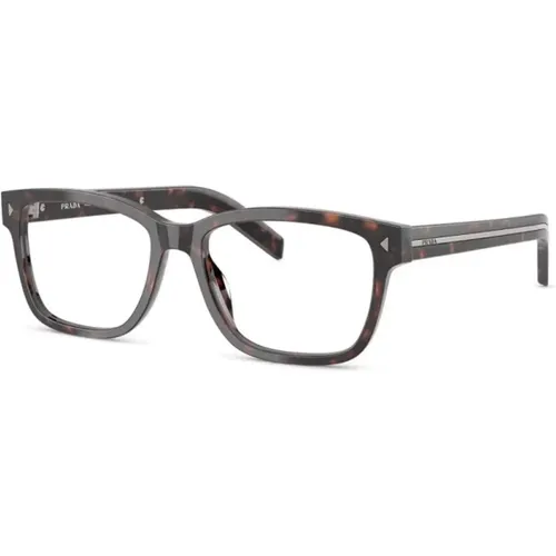 Glasses, male, , Size: 53 MM PR B10V 17N1O1 Optical Frame - Prada - Modalova