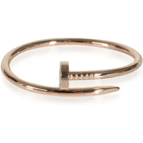 Pre-owned Jewellery, female, , Size: ONE SIZE Pre-owned Rose Gold bracelets - Cartier Vintage - Modalova