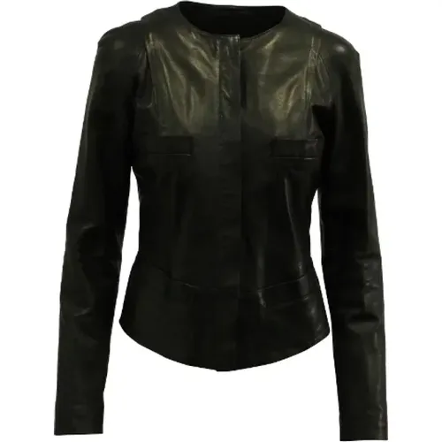 Pre-owned Leather outerwear , female, Sizes: M - Chloé Pre-owned - Modalova