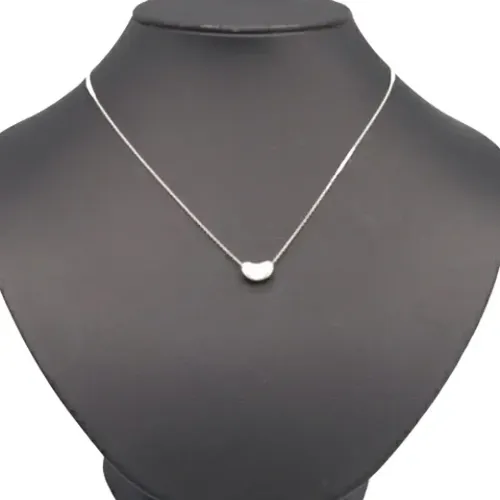 Pre-owned Jewellery, female, , Size: ONE SIZE Pre-owned Silver necklaces - Tiffany & Co. Pre-owned - Modalova