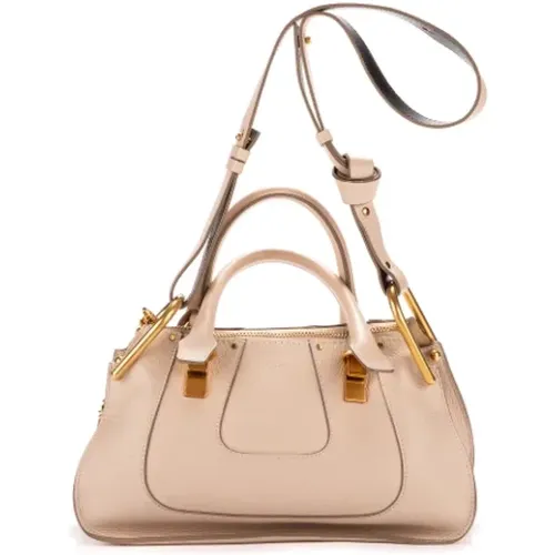 Pre-owned Cross Body Bags, female, , Size: ONE SIZE Pre-owned Leather shoulder-bags - Chloé Pre-owned - Modalova