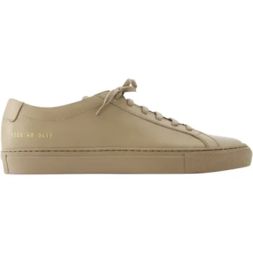 Leather sneakers , male, Sizes: 10 UK - Common Projects - Modalova