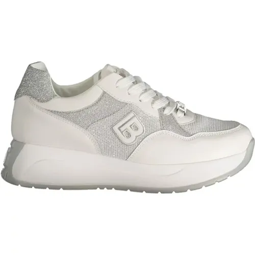 Polyester Sneakers with Details , female, Sizes: 8 UK, 5 UK - Laura Biagiotti - Modalova