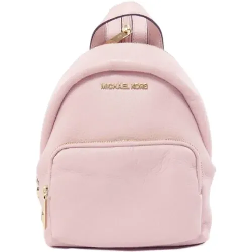 Pre-owned Backpacks, female, , Size: ONE SIZE Pre-owned Leather backpacks - Michael Kors Pre-owned - Modalova