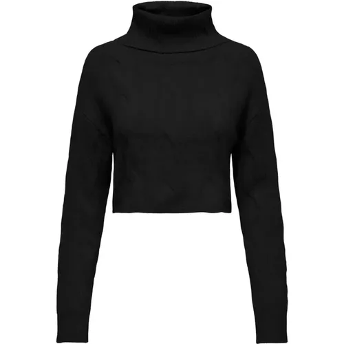 Turtlenecks, female, , Size: L Stylish Knitwear Collection - Only - Modalova