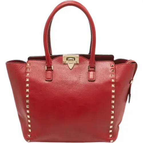 Pre-owned Leather totes , female, Sizes: ONE SIZE - Valentino Vintage - Modalova