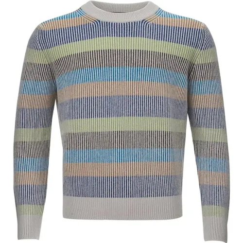 Luxuriöser Cashmere Sweater , Herren, Größe: L - Gran Sasso - Modalova