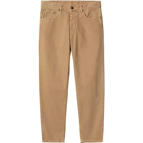 Chinos, male, , Size: W36 Coventry Corduroy Relaxed Tapered Pant - Carhartt WIP - Modalova