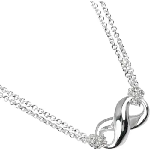 Pre-owned Jewellery, female, , Size: ONE SIZE Pre-owned Silver necklaces - Tiffany & Co. Pre-owned - Modalova