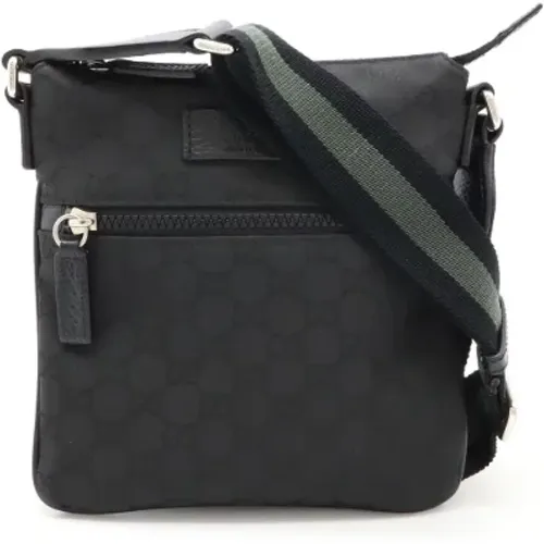 Pre-owned Cross Body Bags, female, , Size: ONE SIZE Pre-owned Canvas gucci-bags - Gucci Vintage - Modalova