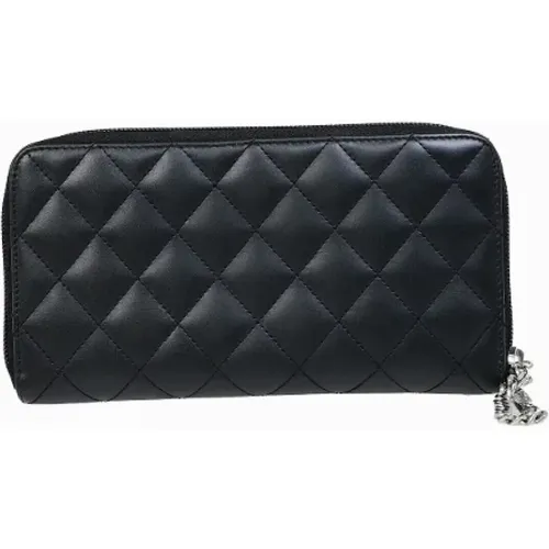 Pre-owned Wallets, female, , Size: ONE SIZE Pre-owned Leather wallets - Chanel Vintage - Modalova