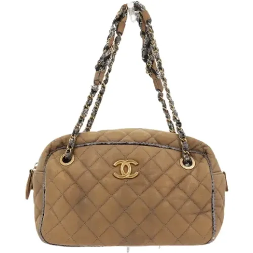 Pre-owned Leather chanel-bags , female, Sizes: ONE SIZE - Chanel Vintage - Modalova