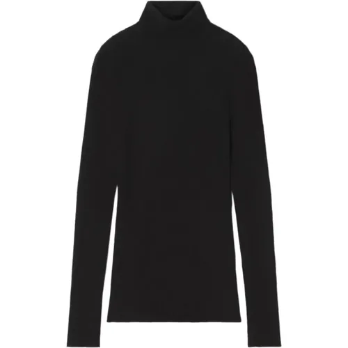 Turtlenecks, male, , Size: M Ribbed Turtleneck Jumper - Lanvin - Modalova
